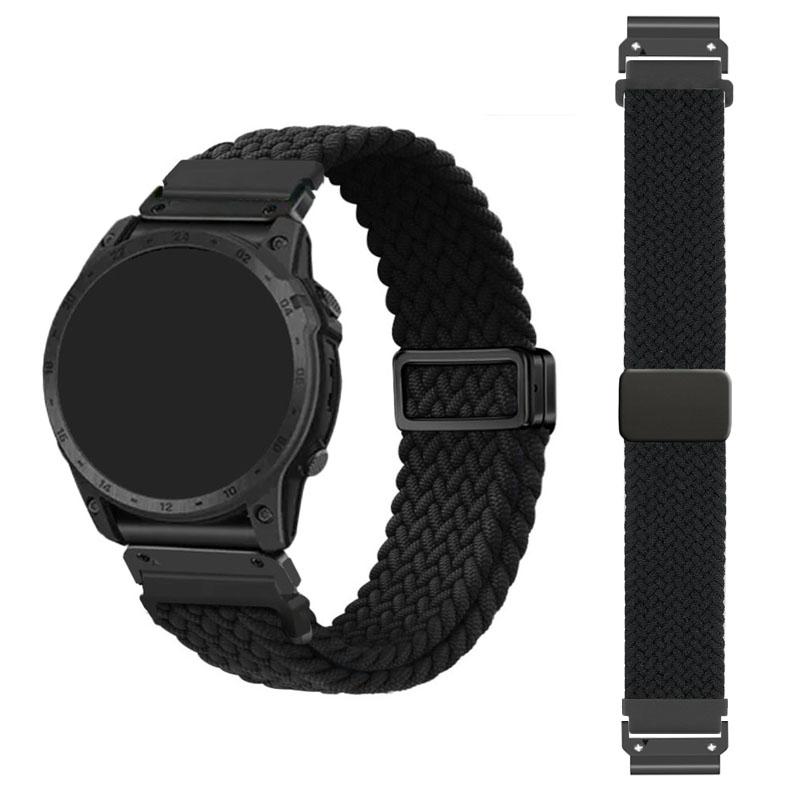 

ремешок для Garmin fenix 8 7x 6x 5X Epix Pro нейлоновый ремешок Enduro 3 MARQ Quatix 7 6 дышащий approach S70 S62 быстросохнущий ремешок instinct 2 2X ремешок для часов QuickFit 20mm чёрный
