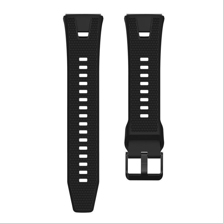Geflochtenes einfarbiges Silikon-Uhrenarmband für Huawei Watch GT7 Pro / GT6 Pro 46mm, Verstellbares Ersatz-Armband, Nur Armband