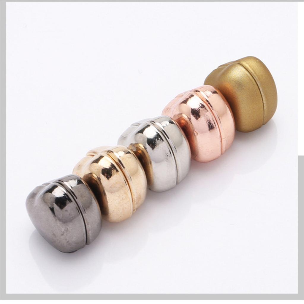 Clips Magnetic pentru Cămașă și Pantaloni, Clips Magnetic Compact Detașabil - Potrivit pentru Cămăși, Guler, Manșete, Eșarfe - Accesorii Decorative în Culori Mixte
