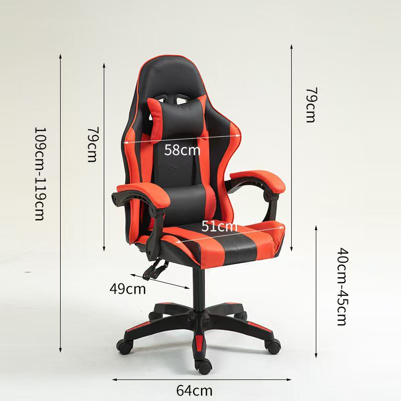 Ergonomischer Gaming- und Bürostuhl: Bequem für lange Stunden, ideal für den Heim- oder E-Sport-Gebrauch