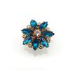30MM2Pcs/Lot New Hot Selling Clothing Button Horse Eye Glass Diamond Button Cuff Coat Suit Shirt Fashion Versatile Button