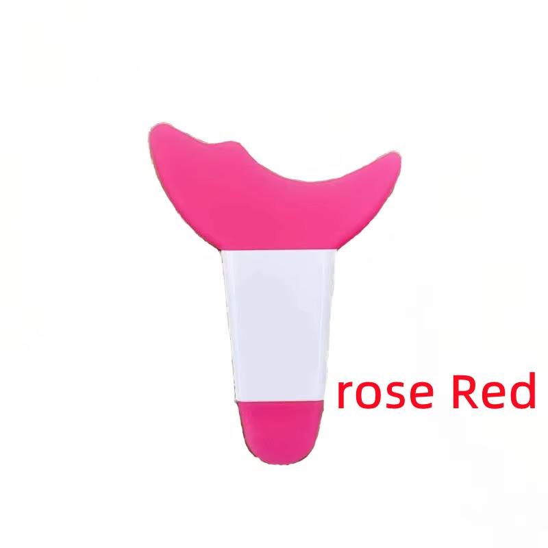 Multi Functional Eye Makeup Silicone Baffle Crescent Shaped Eyelash Brush Eyeliner Eye Shadow Auxiliary Artifact