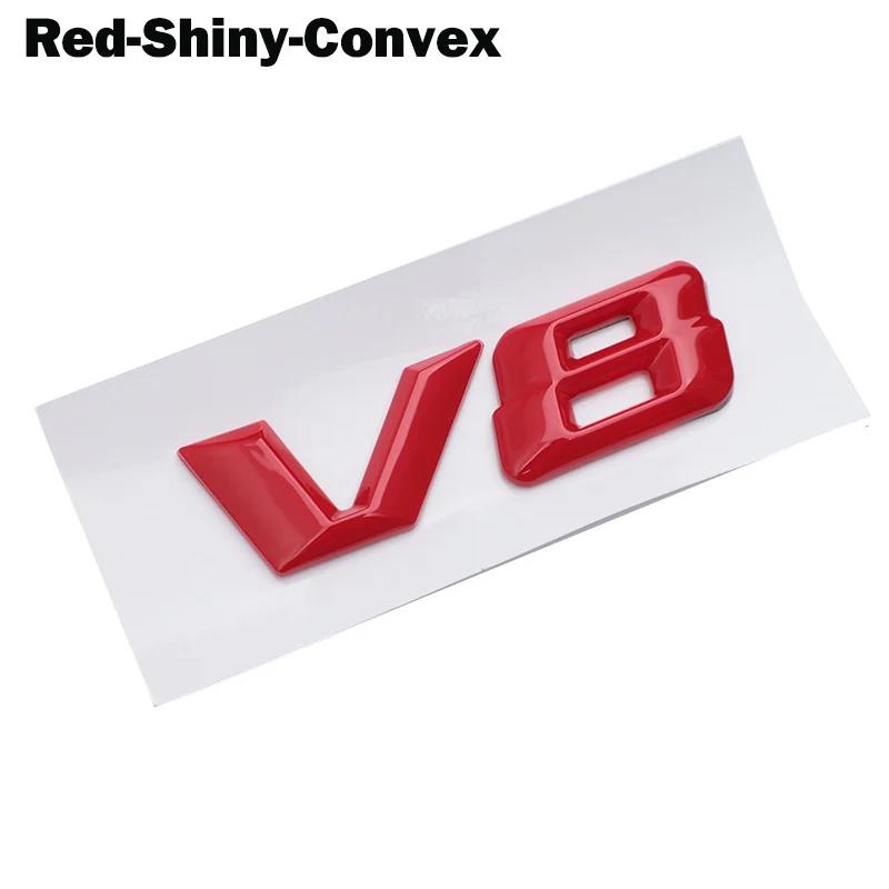 3D ABS Chrome Letters Car Fender Badge Sticker V12 V8 Emblem Logo For Mercedes Maybach S600 W222 S500 W140 CL600 M275 CLS63