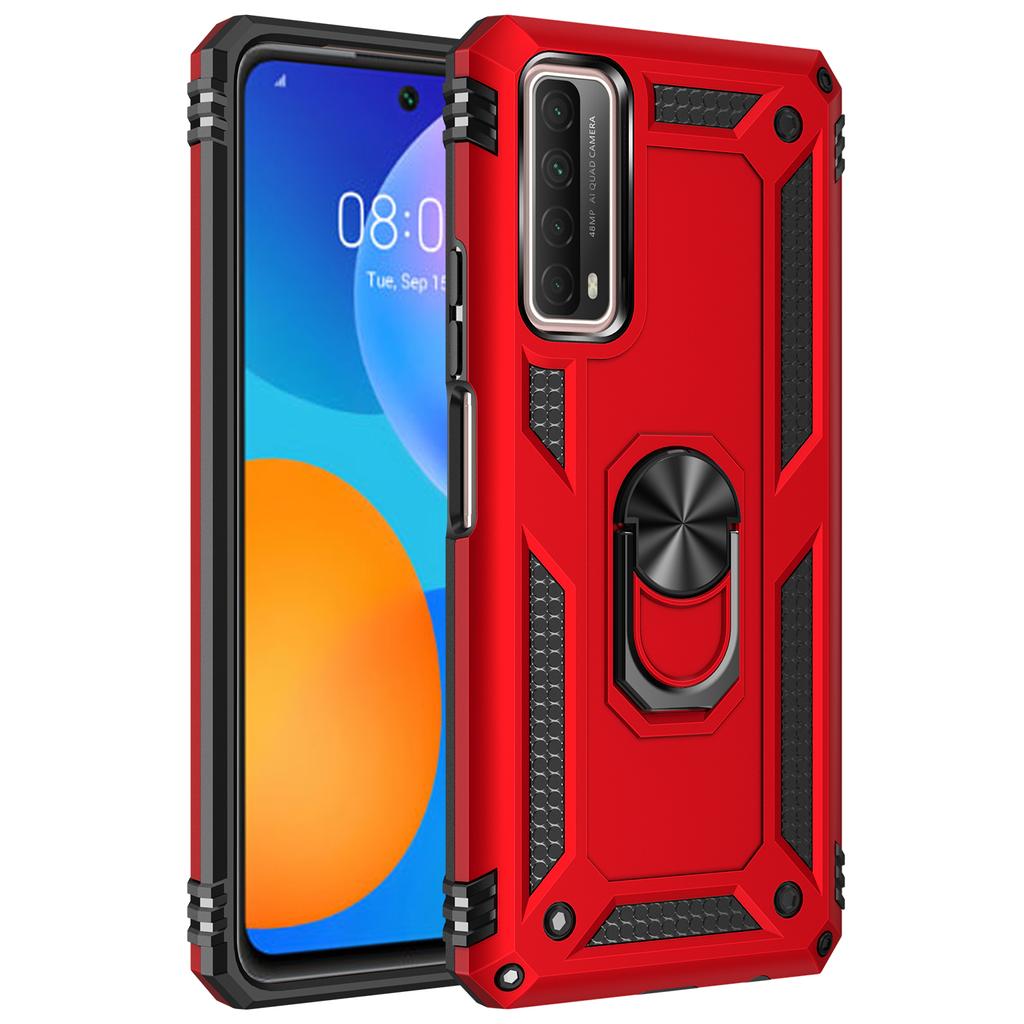 Per Huawei Y7a Custodia Cover Armatura Robusta Militare Antiurto Supporto ad Anello Magnetico Custodia Fundas Y 7a