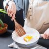 2023 Acacia Wood Long-Handle Non-stick Cooking Spatula & Ladle Set