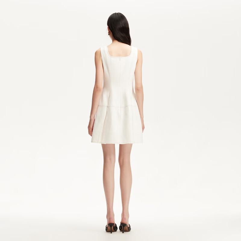 VEROMODA 2025 Summer Cotton Blend Pleated A-line Dress