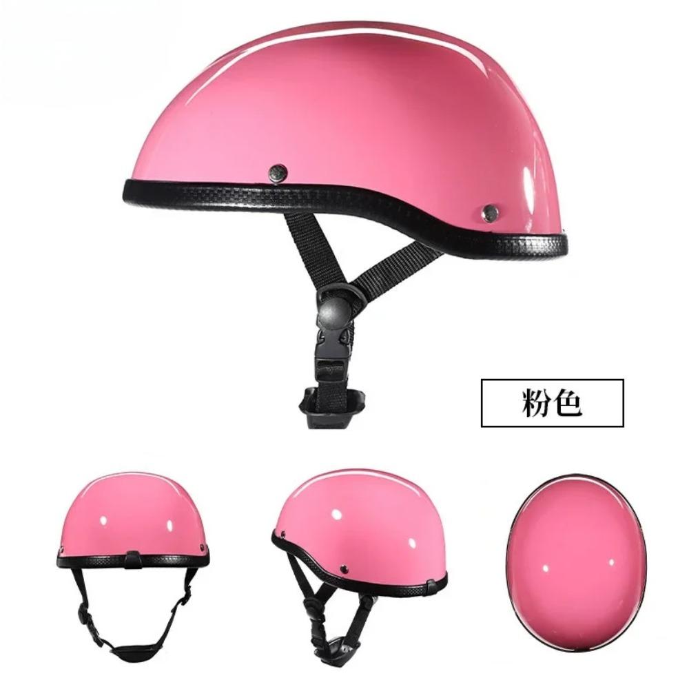 Retro Motorcycle Helmet ABS Shell Unisex Half Face Helmet Motorcycle Mountain Bike Riding Helmet Fashion Motorcycle Equipment