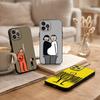 J-Jean J-Jullien M-Minimalist Art Phone Case For iPhone17,16,15,14,13,12,Plus,Pro Max, 5G Others Soft Black Cover