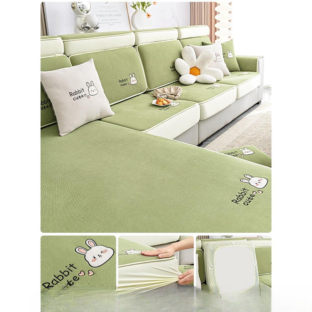 

Подушка для дивана из синели, универсальная спинка для четырех сезонов, кожаный чехол для дивана, нескользящие подушки для сиденья 60*60