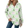 Women's Fashion Women's Lightweight Long Sleeve Pullover With Pockets Preppy Graphic Hoodie