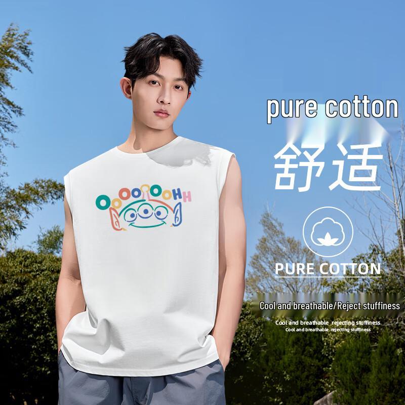 MINISO Мужская ретро хлопковая майка-жилет Disney XL