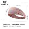 WRELS Elastic Sports Headbands Cycling Jog Tennis Anti Breathable Sweating Band Unisex Soft Smooth Outdoor Fitness Yoga Hoop