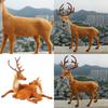 Festive Reindeer Ornament With European Style For Christmas Tabletop Decor And Event Decoration