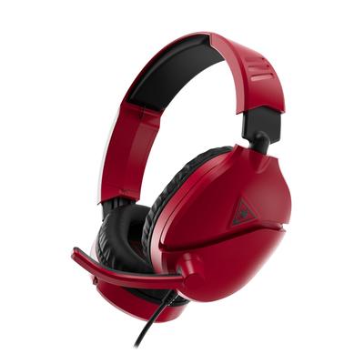 TURTLE BEACH Recon 70 Gaming Lightweight Compatible with Handheld Game and and Midnight Red Headset, (230g), PS5, PS4, Consoles, Xbox, Smartphones,