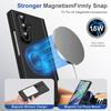 Premium Business for Magsafe Matte PC Case for Samsung Z Fold 7 6 5 4 Shockproof Lens Protect Cover with HD Tempered Glass Film