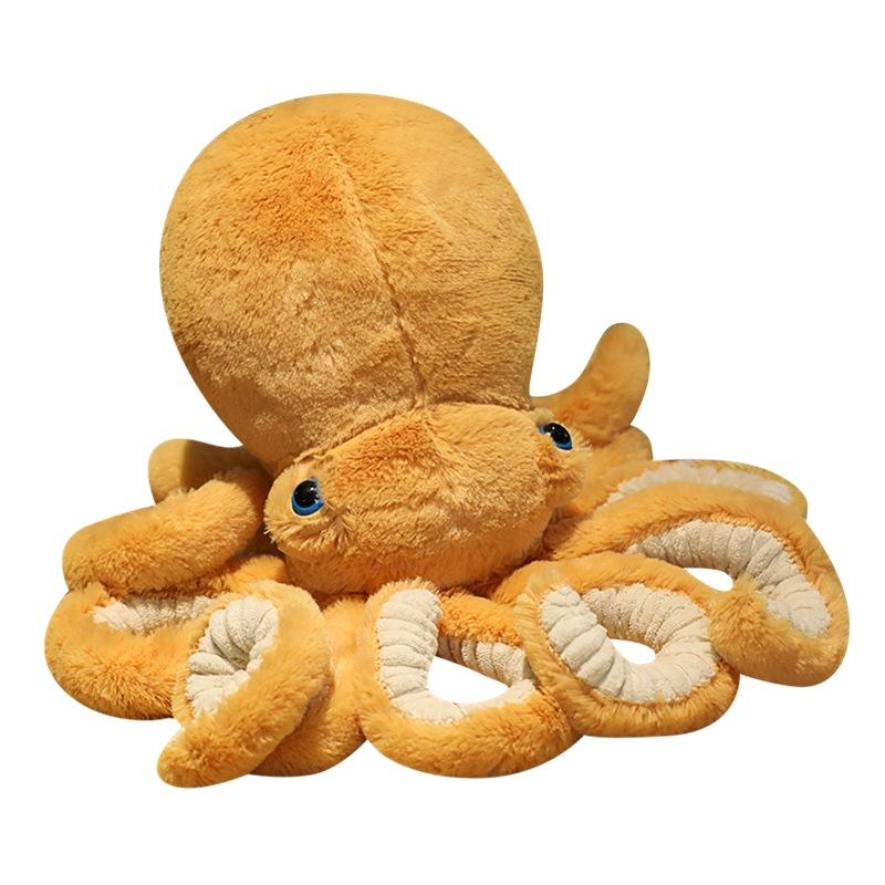 Large Octopus Plush Toy Stuffed Animal Pillow Gift 8-Legged Squid Doll Cushion