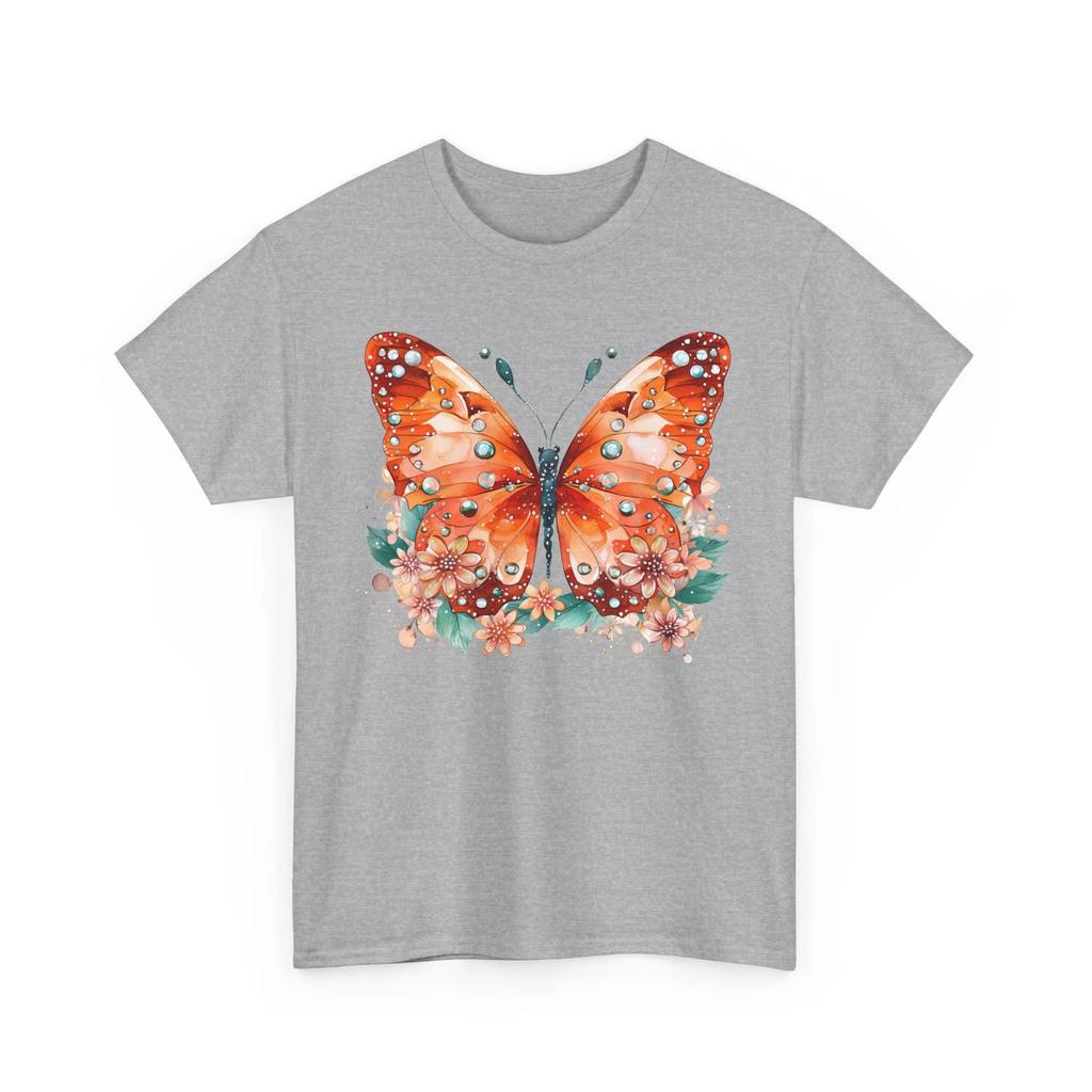 Butterfly T-Shirt Graphic Tee for Men and Women | Cool Butterfly Print Shirt
