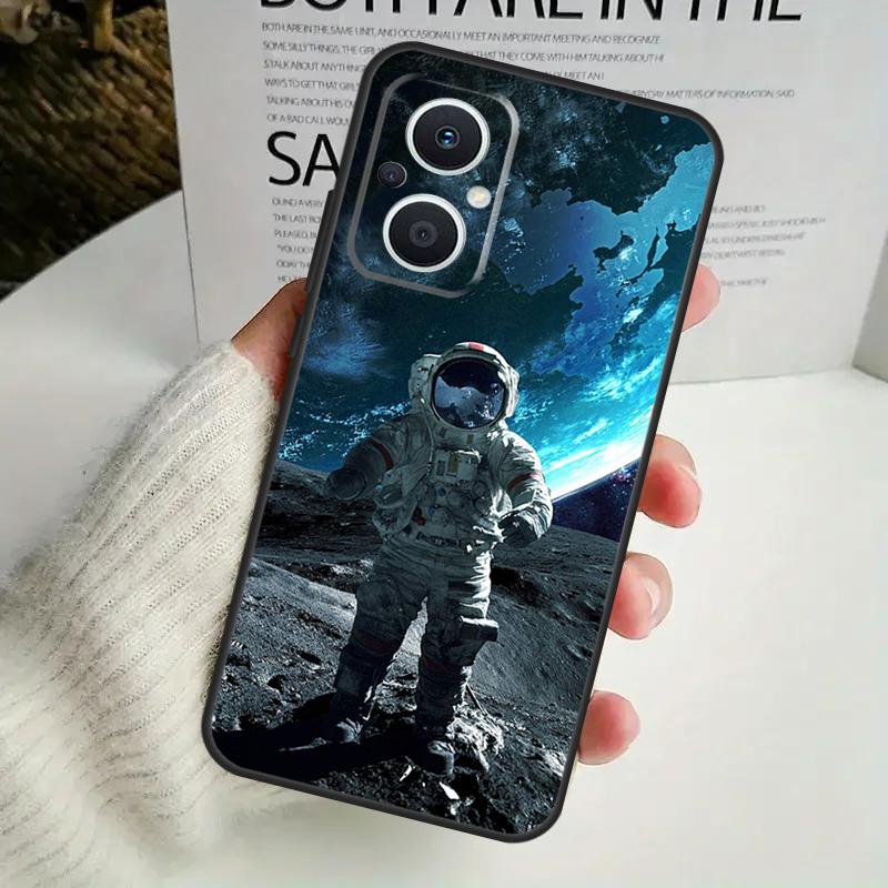 Astronaut Star Space Phone Case For OPPO Reno 8T 14F 13 F 12 11 10 14 Pro 7 8 Lite OPPO Find X8 X6 X5 X9 Pro Cover