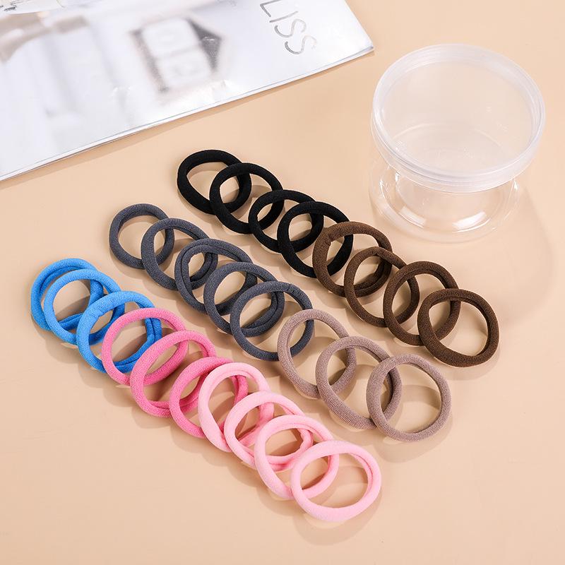 Elastic Women's Hair Tie - High Durability, Simple Design, Seamless Band, Temperament Style