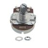 FLEOR 12PCS Full Size 15mm Short Shaft Guitar Potentiometers Pots A250K /B250K /A500K /B500K for ELectric Guitar Bass