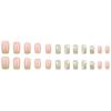 Multicolor Floral Square Manicure In Fresh Pastoral Style
