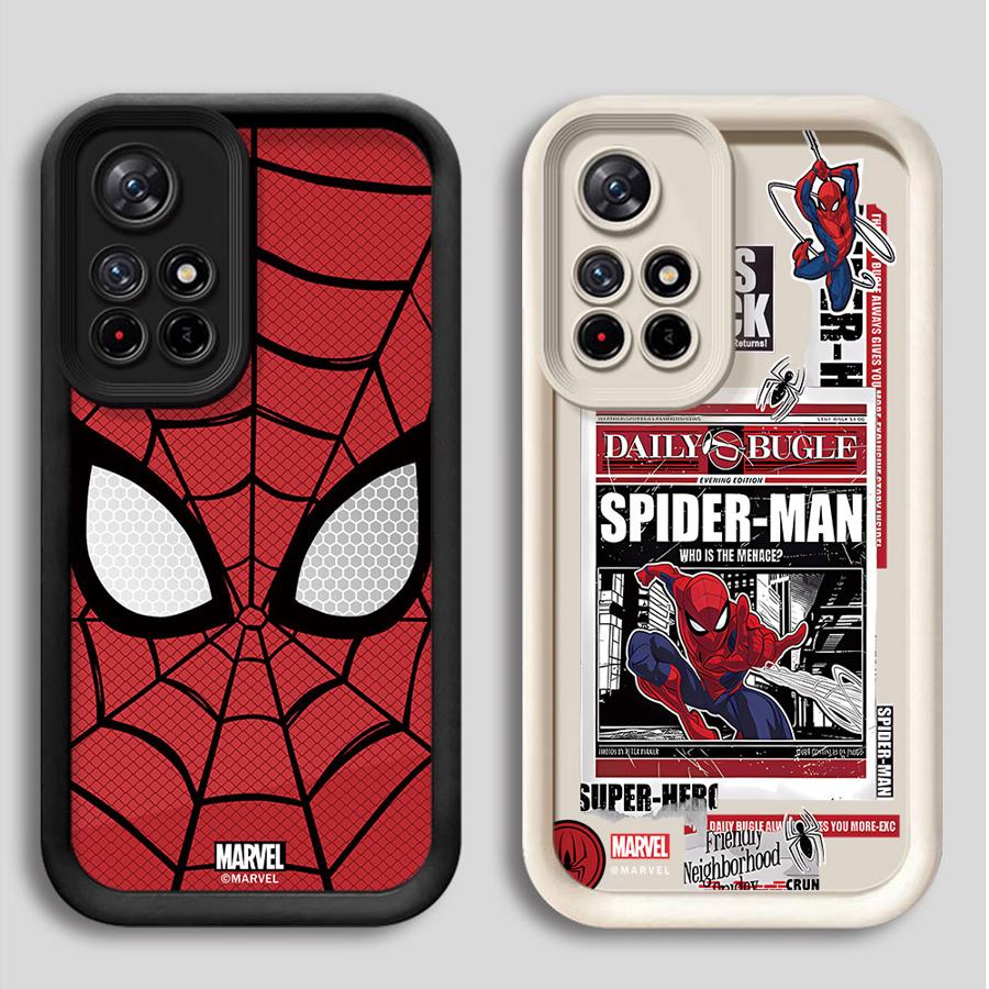 Marvel Spider Man Soft Shell Case for Redmi Note 11s 12s 13 14 Pro Plus 10 11 12 Pro