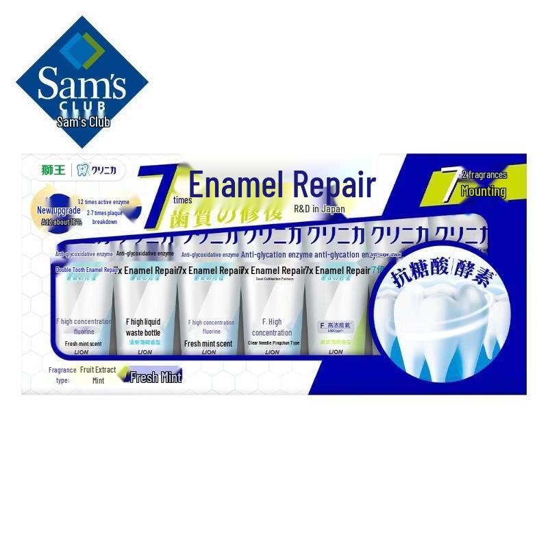 Chi Li Jia Enzyme Care Toothpaste, 7-Pack