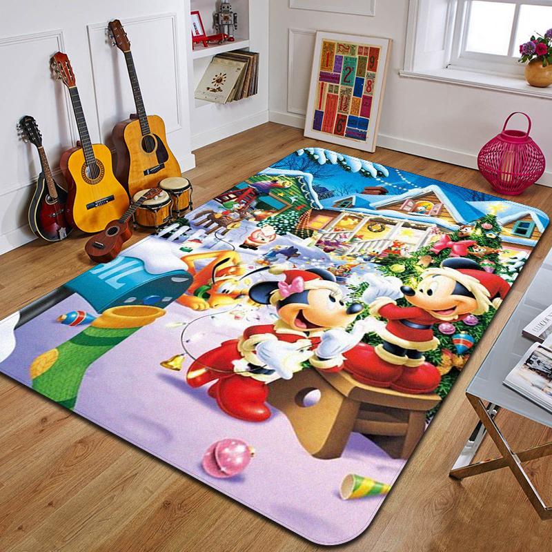 D-Donald Duck Gedruckter Teppich Mode Yoga-Matte Schlafzimmer Dekoteppich Wohnzimmer Badezimmer Dekorative Fußmatte Geburtstagsgeschenk