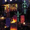 Halloween Hanging Luminous Skeleton Decorations Bar Party Wall Sticker Decorations Outdoor Yard Garden Hanging Ornaments