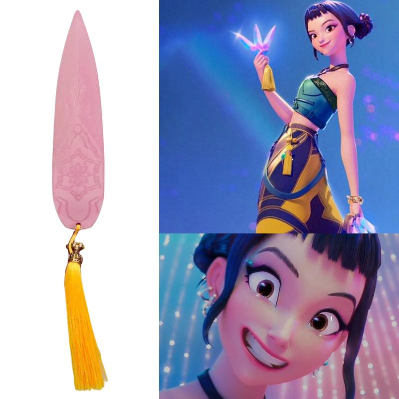 Zoey Kpop Demon Hunters Cosplay Lights Dart Weapons Roleplay Props For Girl Group Idol Halloween Carnival Costume Accessories