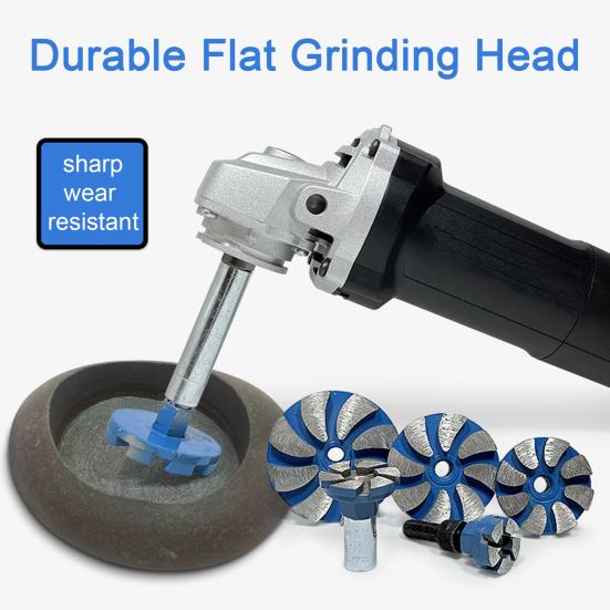 Diamond Flat Grinding Head Ergonomic Design Mini Grindings Heads with Precision Cutting Ability Angle Grinder Tool