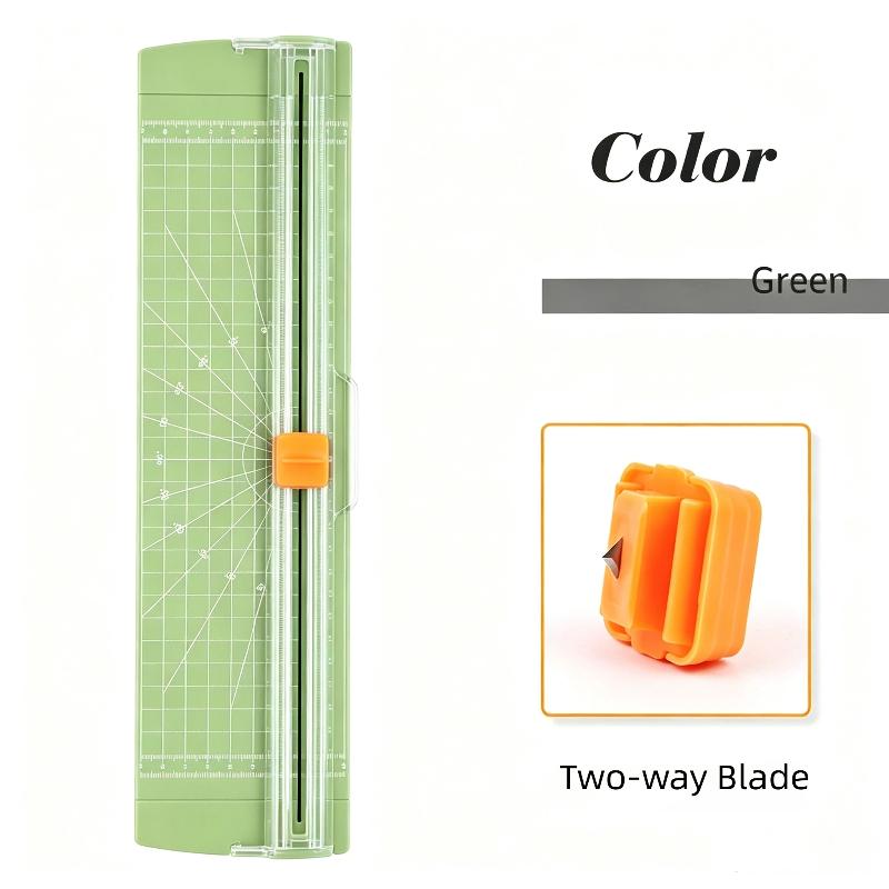 Double Sided Cutting A4 Paper Cutter Small Mini Paper Cutter Student Hand Made Ledger Cutting Photo