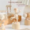 Wooden Clown Horse Giraffe Dog Statue Crafts Toy Rich Product Types Small Animals Mini Tabletop Ornaments Creative Mildew-proof