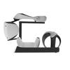 For PS VR2 Charging Station Display Stand with LED Light Controller Charger Compatible with Playstation 5 Gamepad Handle VR Headset