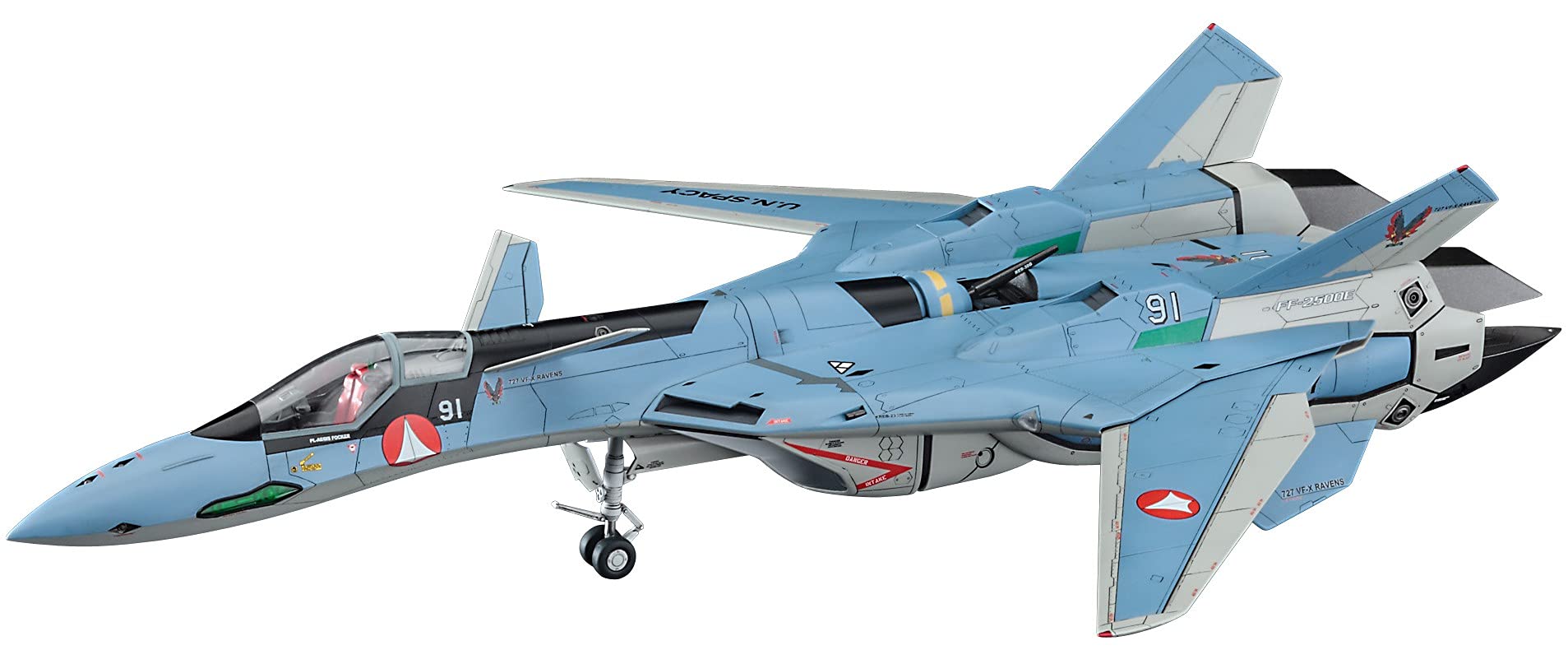 

Пластиковая модель Hasegawa Macross Plus Ravens 65873 VF-19A VF-X 1/48