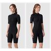 Womens 2mm Short Sleeve Pants Wetsuit Snorkeling Surfing Swimming Jellyfish Protection Warm Chloroprene Neoprene
