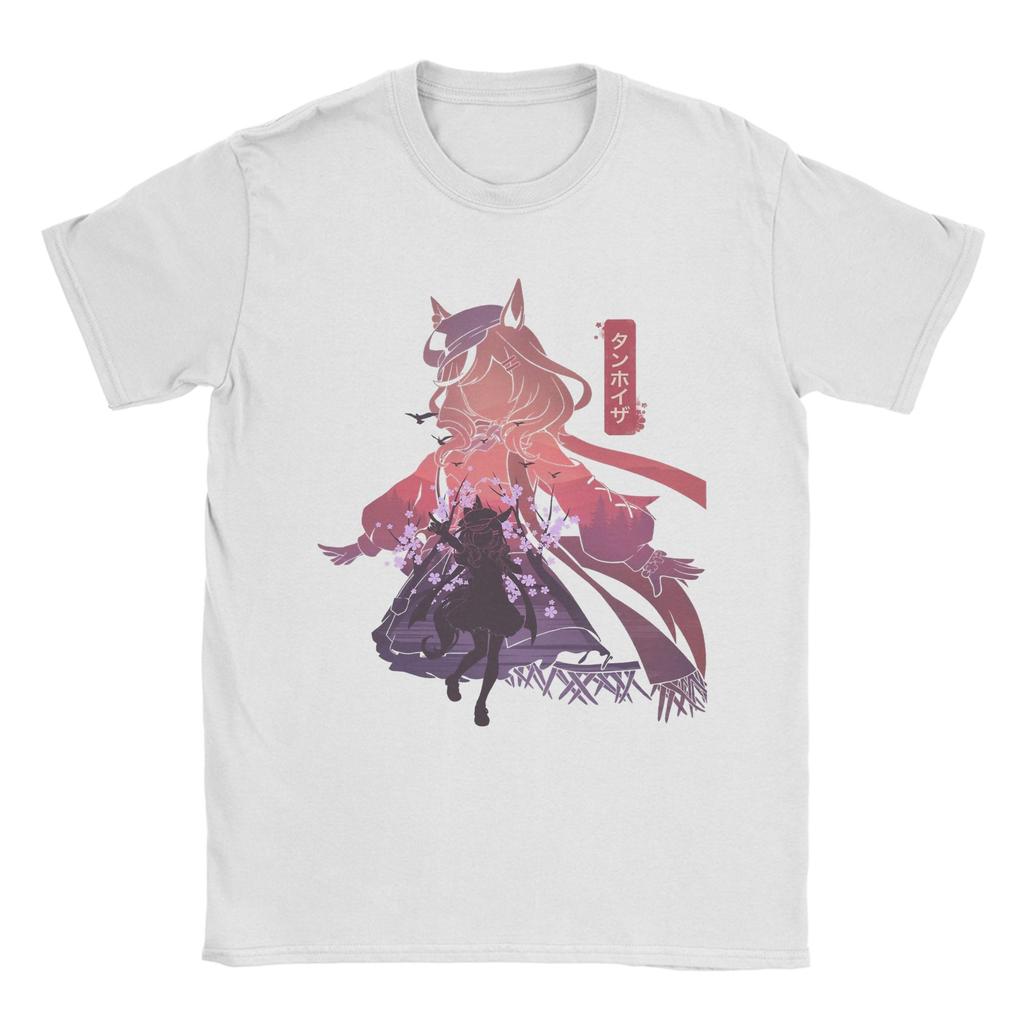 Unisexs TShirts Matikanetannhauser Uma Musume Anime Funny Cotton Tee Shirt Short Sleeve T Shirt Crew Neck Clothes 6XL