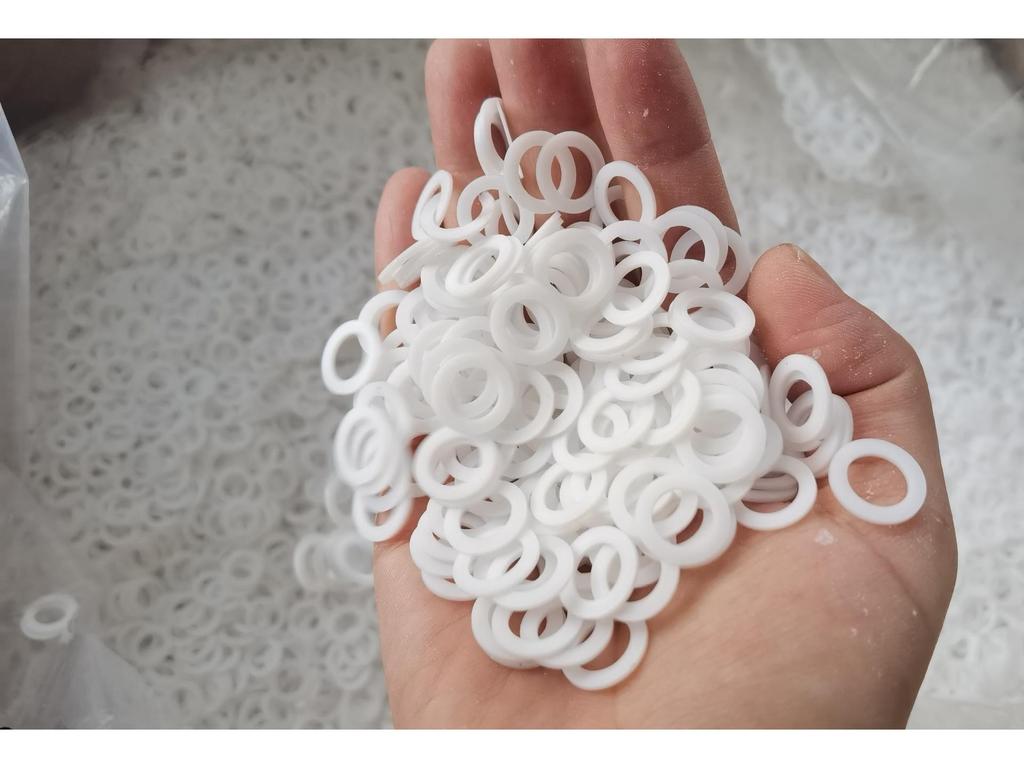High-Temperature PTFE Gasket - Polytetrafluoroethylene Flange Gasket for Pressure Gauges