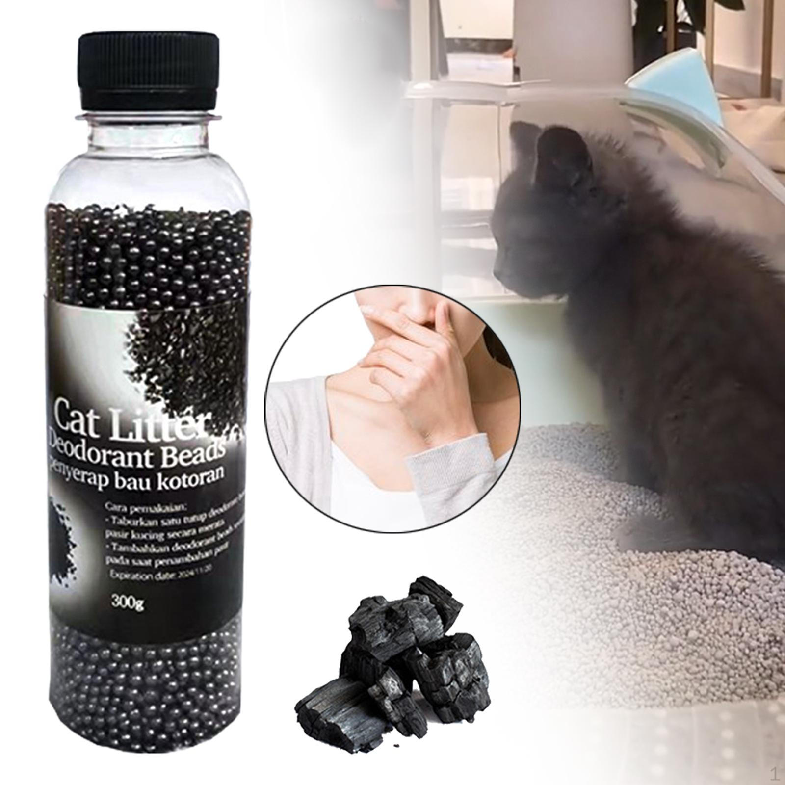 

Cat Litter Deodorant Beds Easy to Use Odor Removers Eliminate Pee for Black