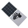 4W 12V Solar Panel Portable Lightweight Type-C Outdoor Security Camera Mobile Phone Light Toy 3.7-5V