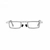 Metal Folding Screwless Reading Glasses Anti-blue Light Portable Fashionable Men's and Women's Reading Eyeglasses