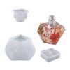 3 Pcs Perfume Bottle Silicone Resin Molds UV Resin Epoxy Silicone Casting Molds