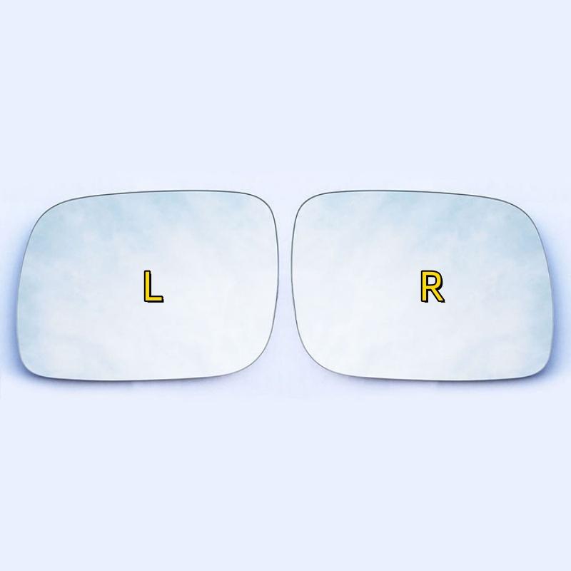 Car Heated Wide Angle Mirror Glass For Volkswagen VW Touareg 2003-2006 Lens Reverse Rear-view Mirror Heating Glass