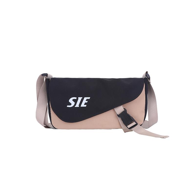 

Casual Shoulder Bag Fashion Letter Contrasting Color Sports Outdoor Crossbody Bag Large Capacity Shoulder Bag Men s one size fits all хаки