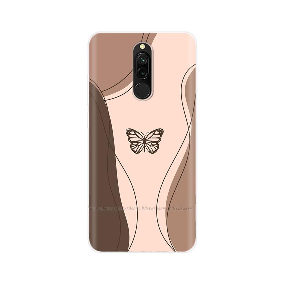 For Redmi 8 8A Pro Case TPU Silicone Shockproof Cat Phone Cover For Redmi 8 8A 7 7A redmi7 Transparent Funda Printing Soft Coque