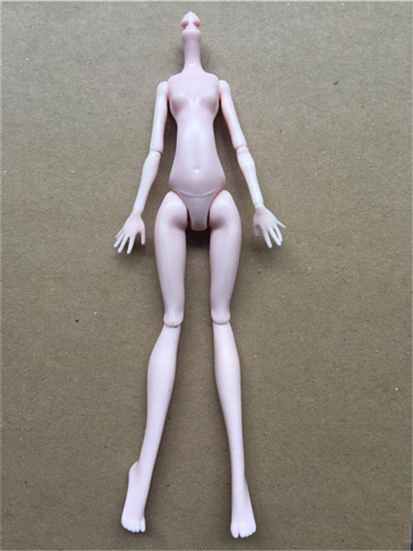 Monstering Replacement Body Catwalk Doll Heads Doll Toy Body Girl Dressing DIY Toy Parts Children Birthday Gift Toys