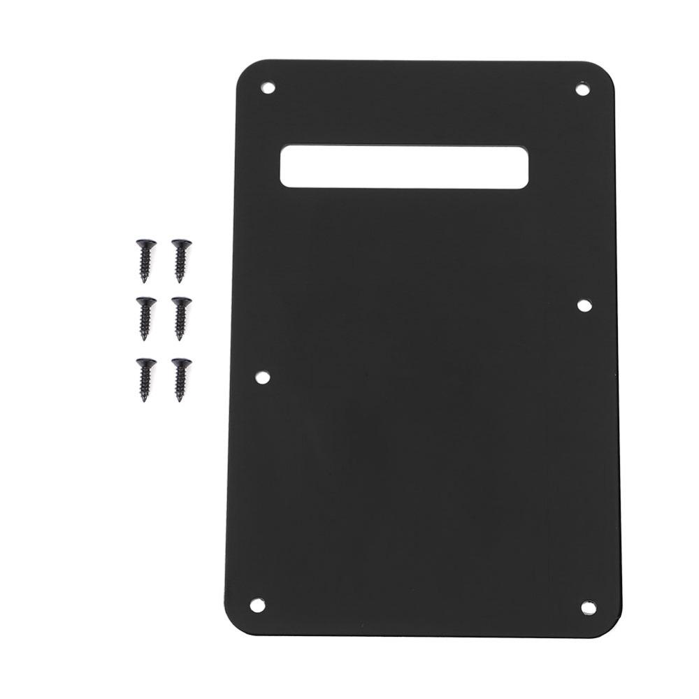 Silver, Black, Gold, Red Bronze, Orange Electric Guitar Backplate Guitar Pickguard Electric Guitar