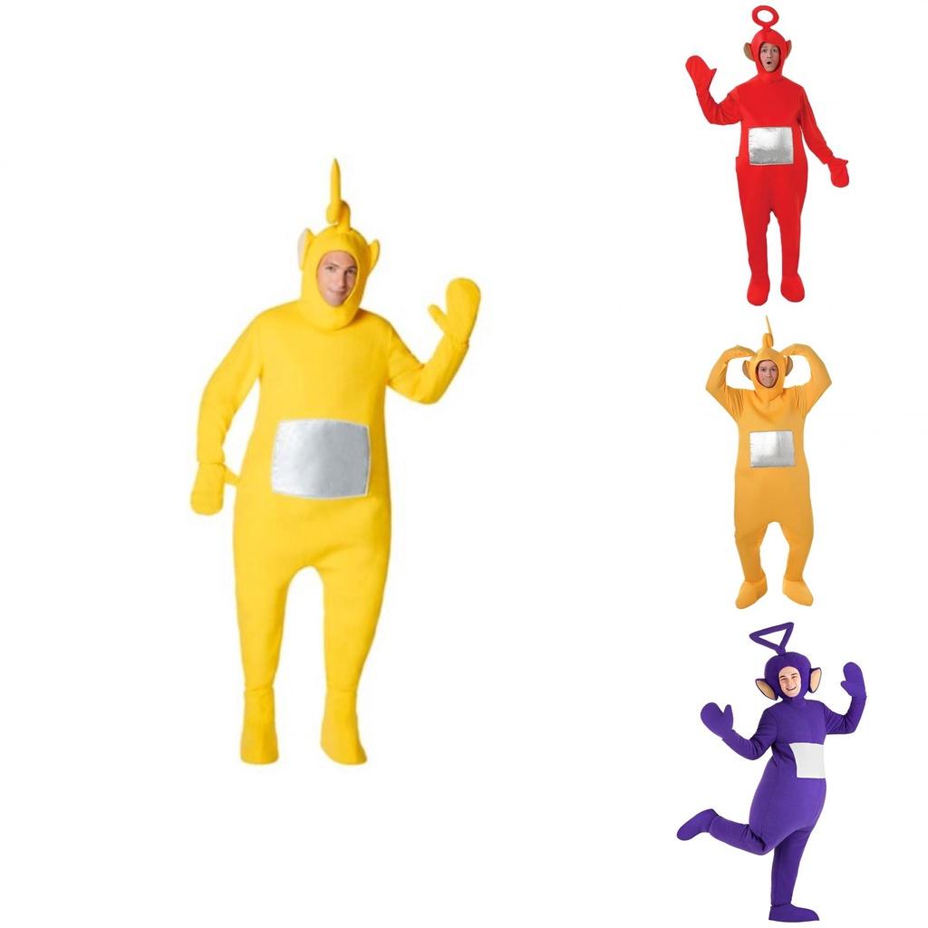 Fun Teletubbies Costume Polyester Bodysuit With Headpiece!