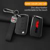 EBL2 Suitable for Skoda VIRS Kamiq Karoq Roomster Superb Kodiaq Octavia Fabia Rapid Citigo Car Key Case Alloy Leather Car Key Buckle