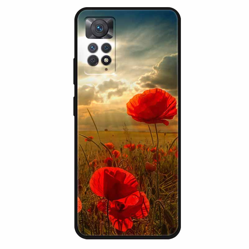 For Xiaomi Redmi Note 11 Pro 4G Case Soft Space Marble TPU Silicone Back Cover For Xiaomi Redmi Note 11Pro 4G Cases Bumper Shell